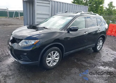 2015 Nissan Rogue Sv z USA, uszkodzony, nr VIN 5N1AT2MV3FC913349